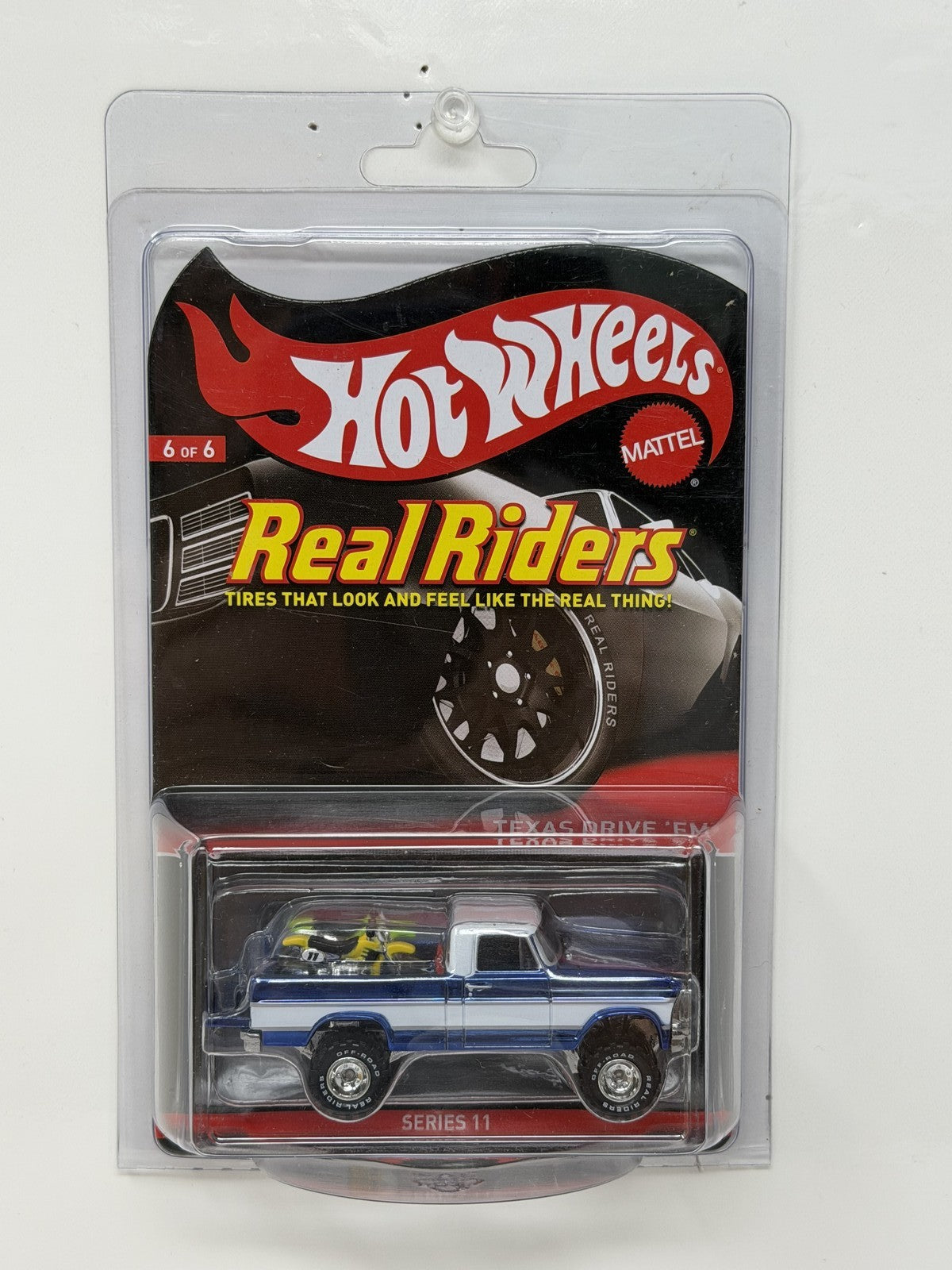 Hot Wheels RLC Red Line Club Real Riders Texas Drive 'Em 1:64 Diecast 2323/4000