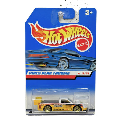 Hot Wheels Pikes Peak Tacoma 1:64 Diecast Yellow