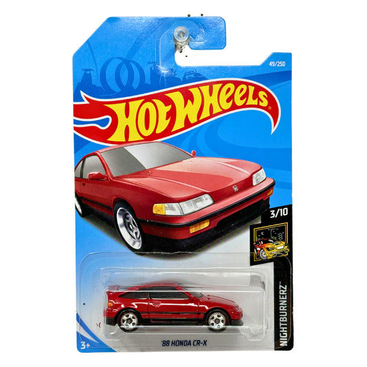 Hot Wheels Night Burnerz 1988 Honda CR-X JDM 1:64 Diecast
