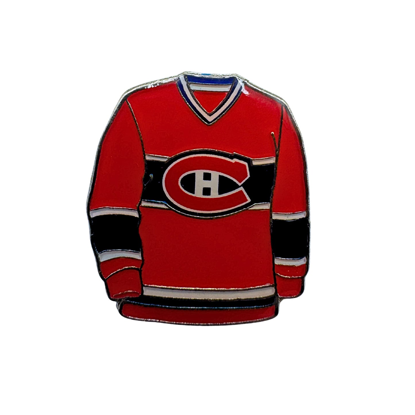 Montreal Canadiens Red Jersey NHL Hockey Lapel Pin V2
