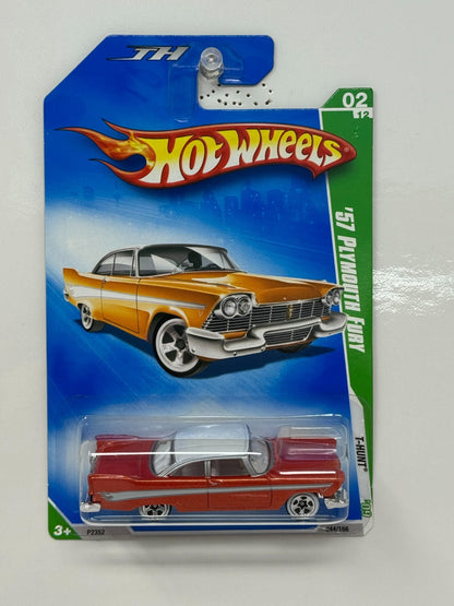 Hot Wheels Treasure Hunt T-Hunt 1957 Plymouth Fury 1:64 Diecast