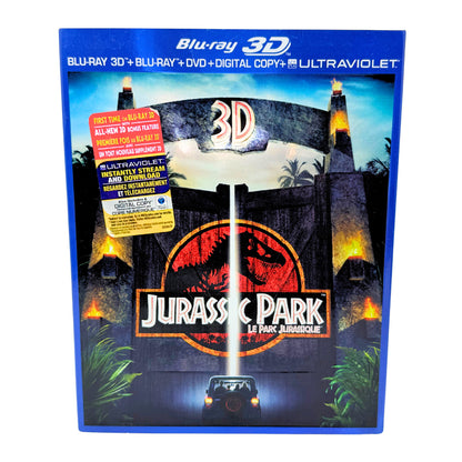 Jurassic Park (3D Blu-ray) Sam Neill Steven Spielberg Sci-Fi Adventure
