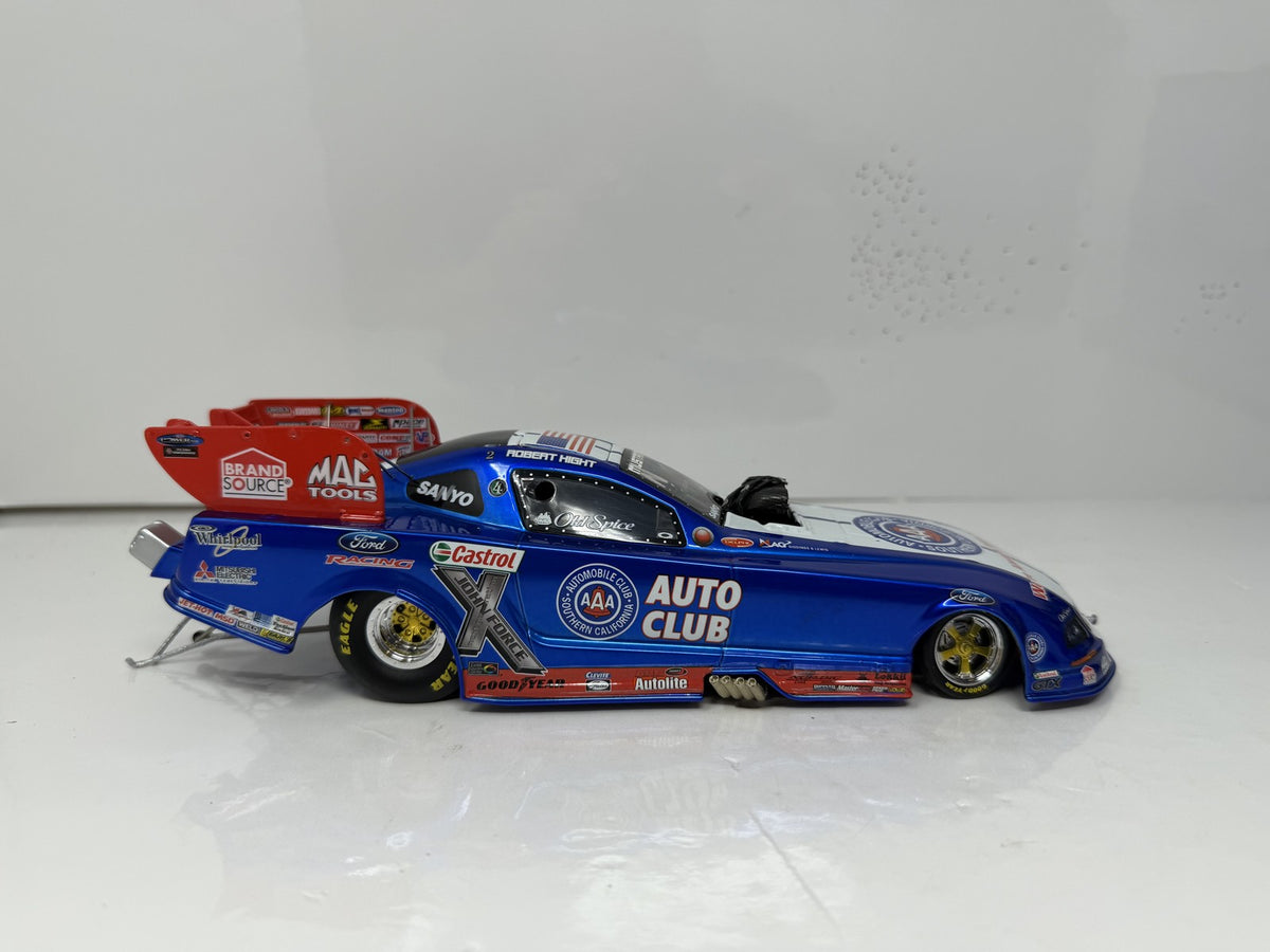 Action NHRA Robert Hight AAA 2008 Ford Mustang Liquid Color 1:24 Diecast