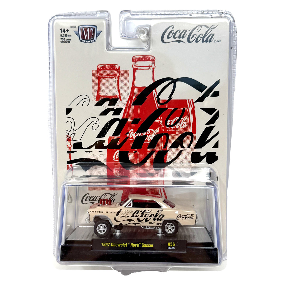 M2 Machines Coca-Cola 1967 Chevrolet Nova Gasser 1:64 Diecast