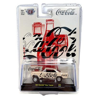 M2 Machines Coca-Cola 1967 Chevrolet Nova Gasser 1:64 Diecast