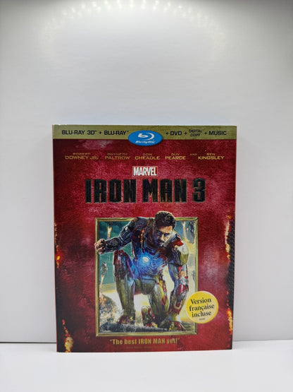 Iron Man 3 (Blu-ray 3D) Marvel Action