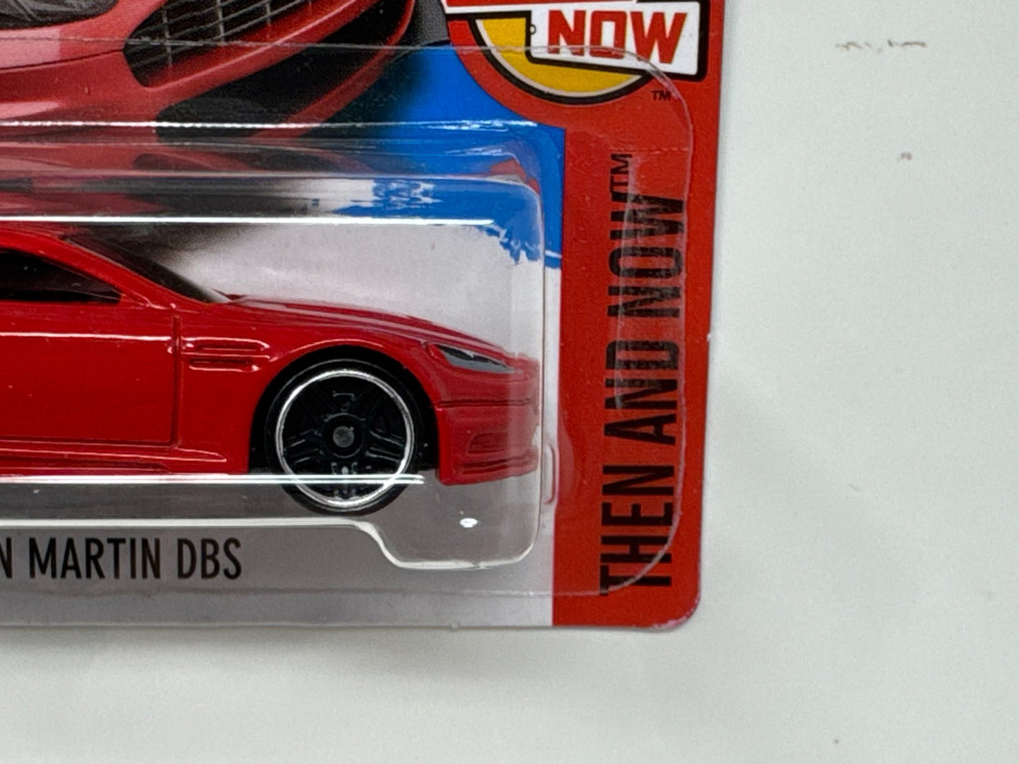 Hot Wheels Then and Now Aston Martin DBS 1:64 Diecast WHEEL ERROR