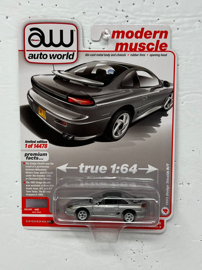 Auto World Modern Muscle 1993 Dodge Stealth R/T 1:64 Diecast Version A