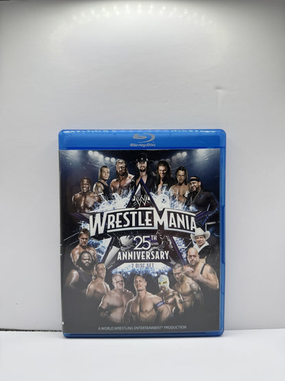 WrestleMania 25 25th Anniversary (Blu-ray) WWE Wrestling