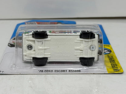 Hot Wheels Speed Graphics 1970 Ford Escort RS1600 Castrol 1:64 Diecast