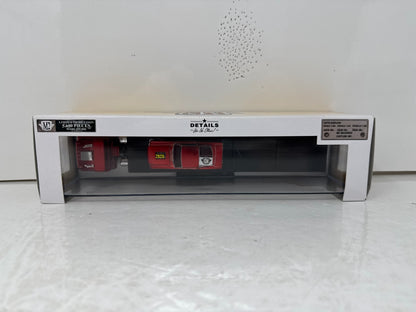 M2 Machines Auto Haulers Ford C-600 w/ 1966 Mustang Fastback Set 1:64 Diecast