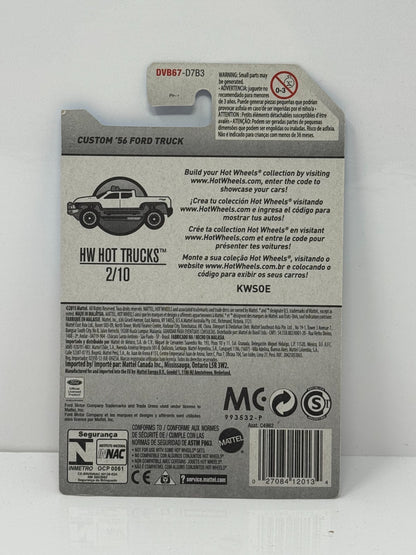 Hot Wheels Hot Trucks Custom 1956 Ford Truck 1:64 Diecast