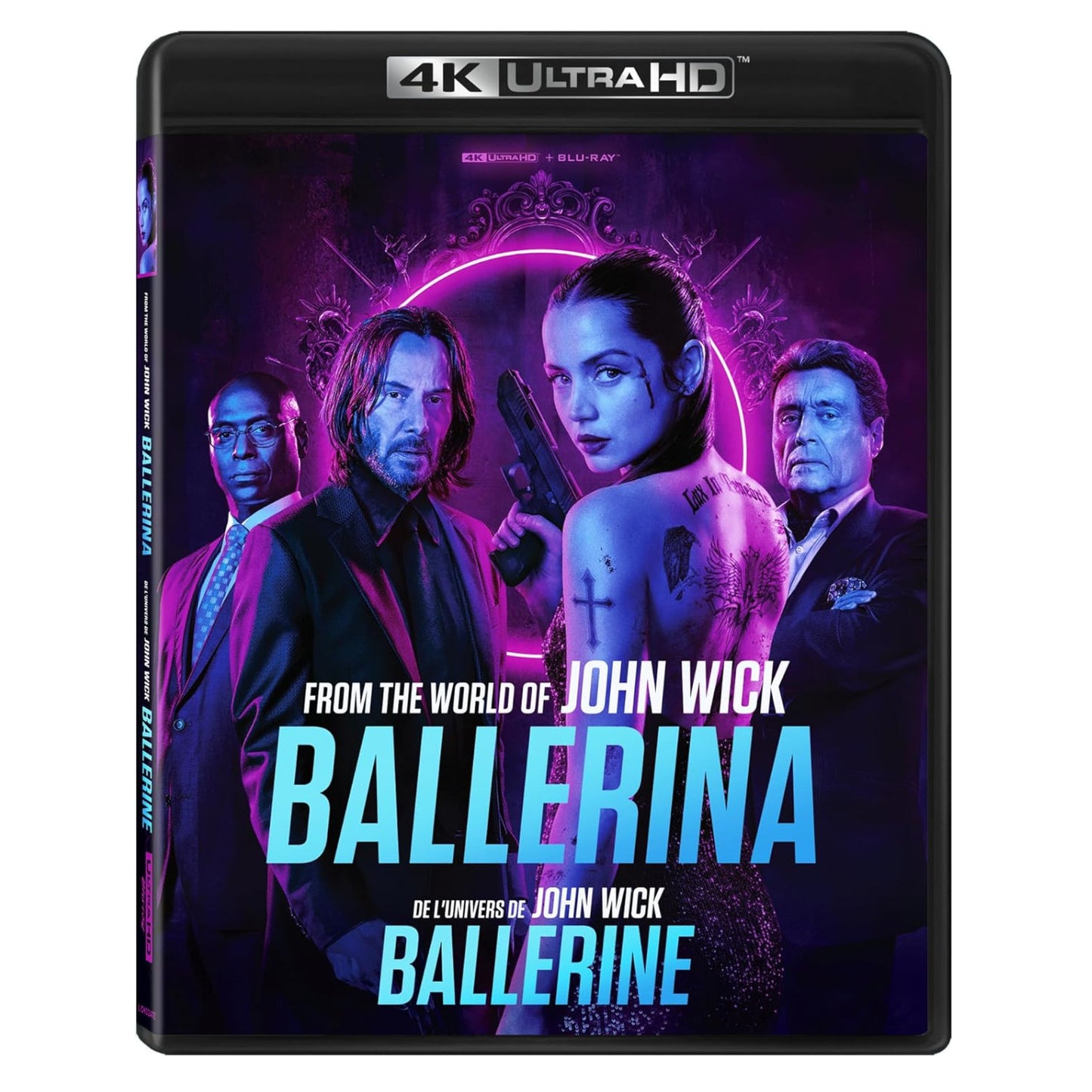 Ballerina (4K UHD Blu-ray) Elle Fanning John Wick Action Thriller New & Sealed!!