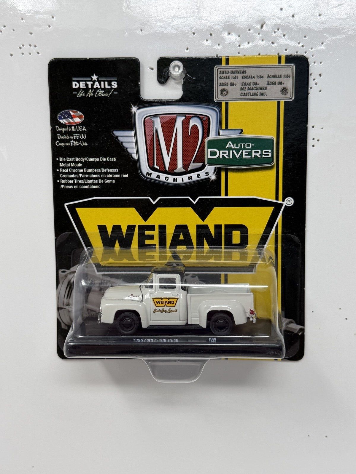 M2 Machines Auto-Drivers Weiand 1956 Ford F-100 Truck 1:64 Diecast