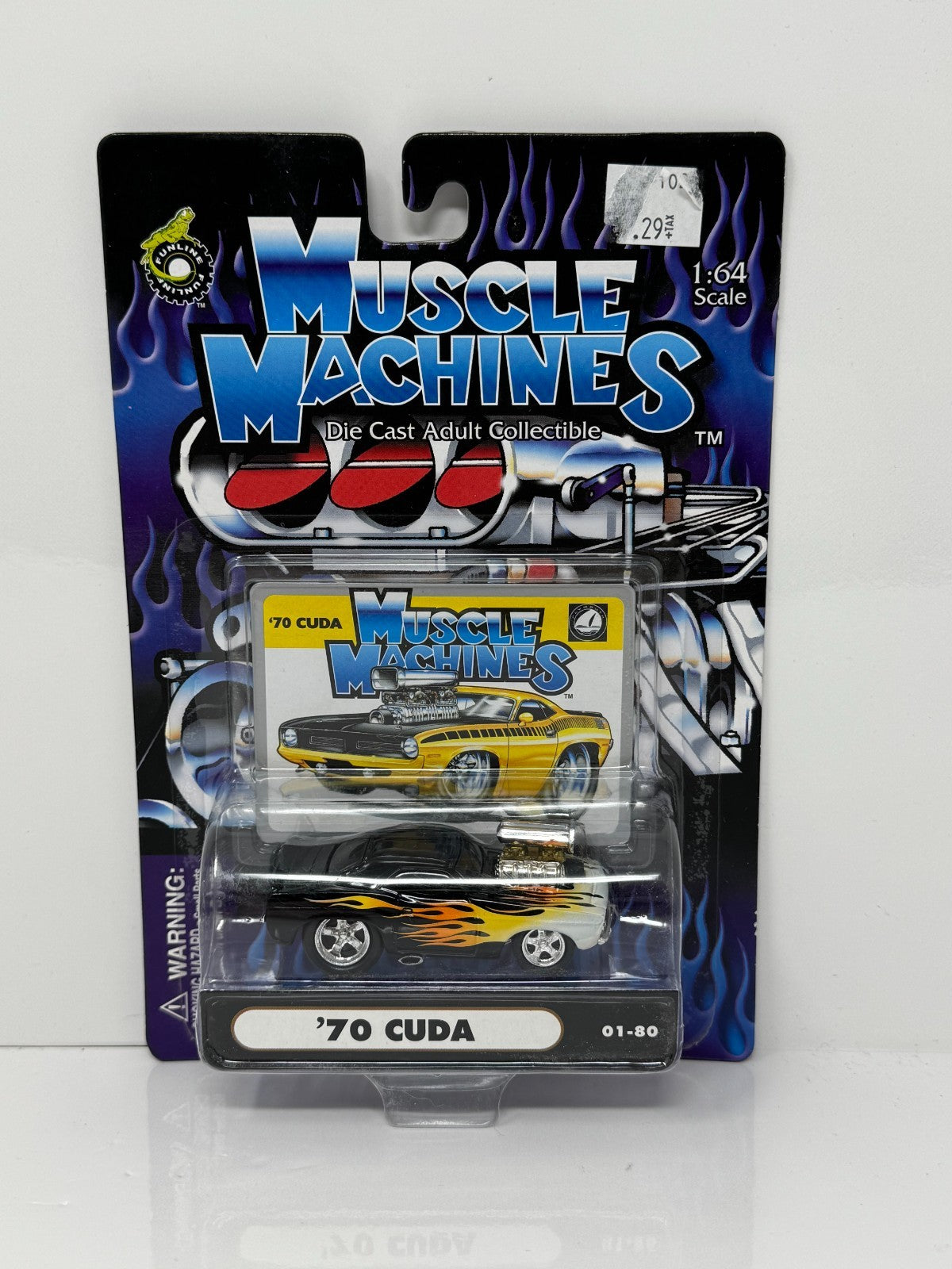 Muscle Machines 1970 Cuda 1:64 Diecast