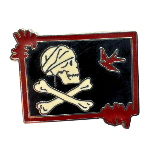 Disney Jack Sparrow Flag Pirates of the Caribbean Trading Pin DC1S18