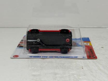 Hot Wheels Then and Now 1973 Honda Civic Custom 1:64 Diecast Short Card