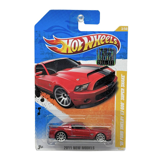 Hot Wheels New Models Shelby GT500 Super Snake 1:64 Diecast Factory Sealed