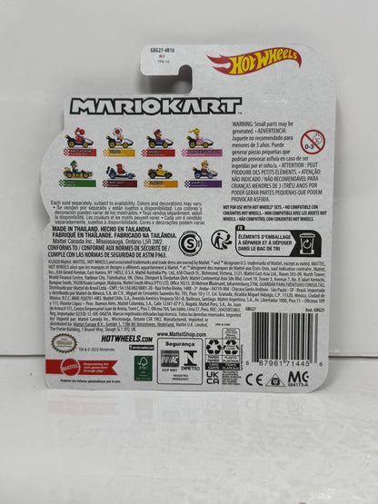 Hot Wheels Mario Kart Luigi Mach 8 1:64 Diecast