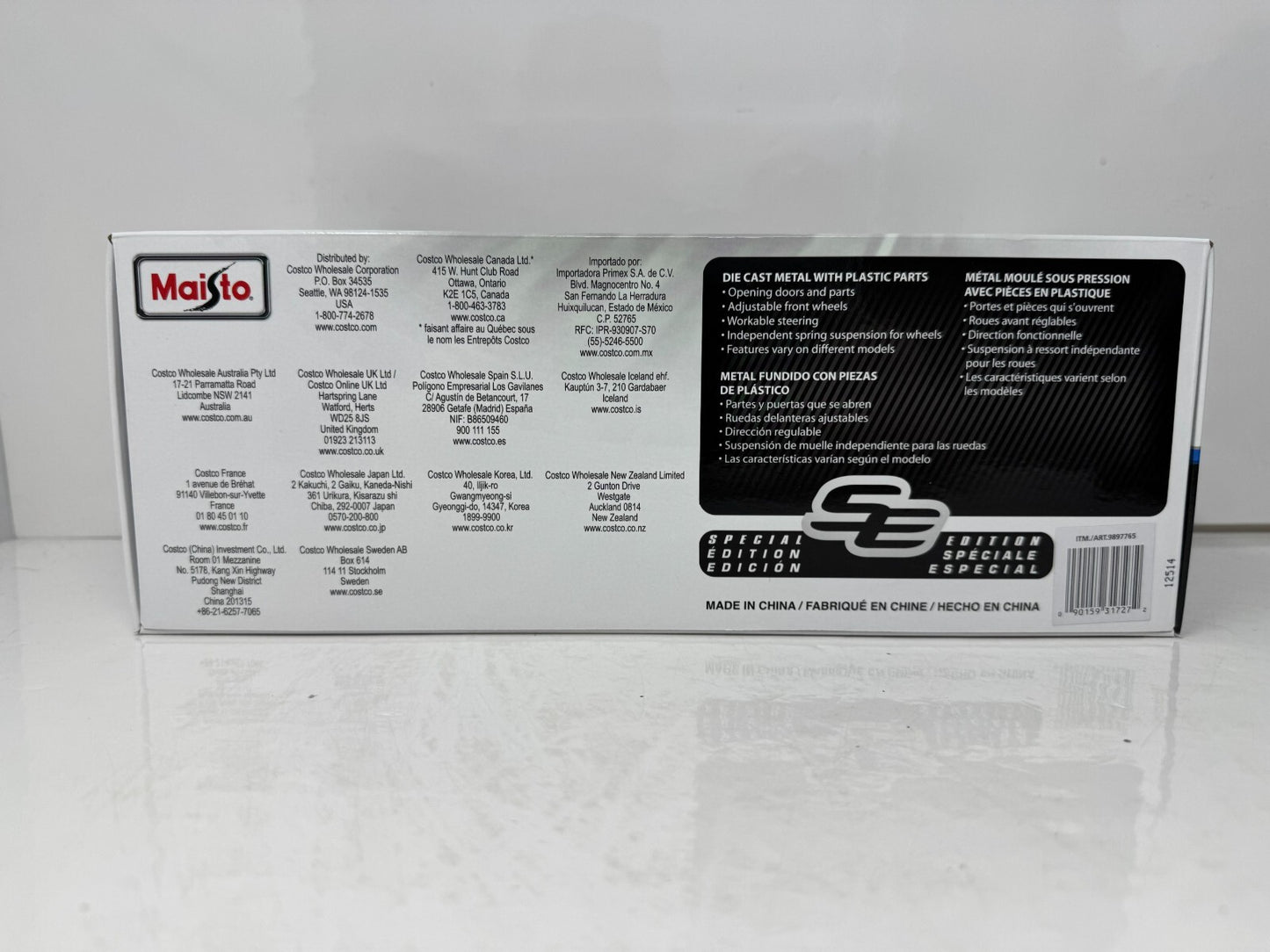 Maisto Ferrari SF90 Stradale Assetto Fiorano Special Edition 1:18 Diecast