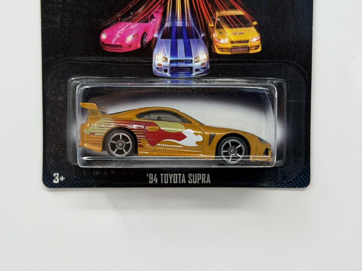 Hot Wheels 2 Fast 2 Furious 1994 Toyota Supra 1:64 Diecast Gold