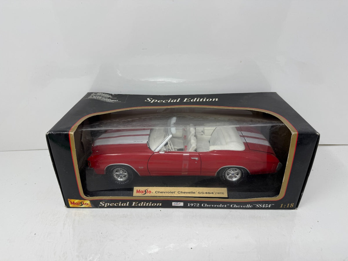 Maisto 1972 Chevrolet Chevelle SS454 Special Edition 1:18 Diecast