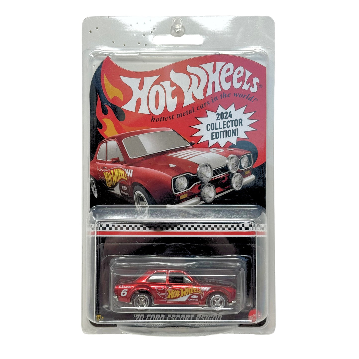 Hot Wheels 2024 Collector Edition 1970 Ford Escort RS1600 1:64 Diecast