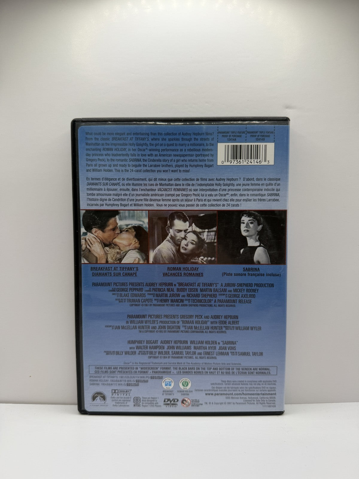 Audrey Hepburn Triple Feature (DVD) Audrey Hepburn Romance