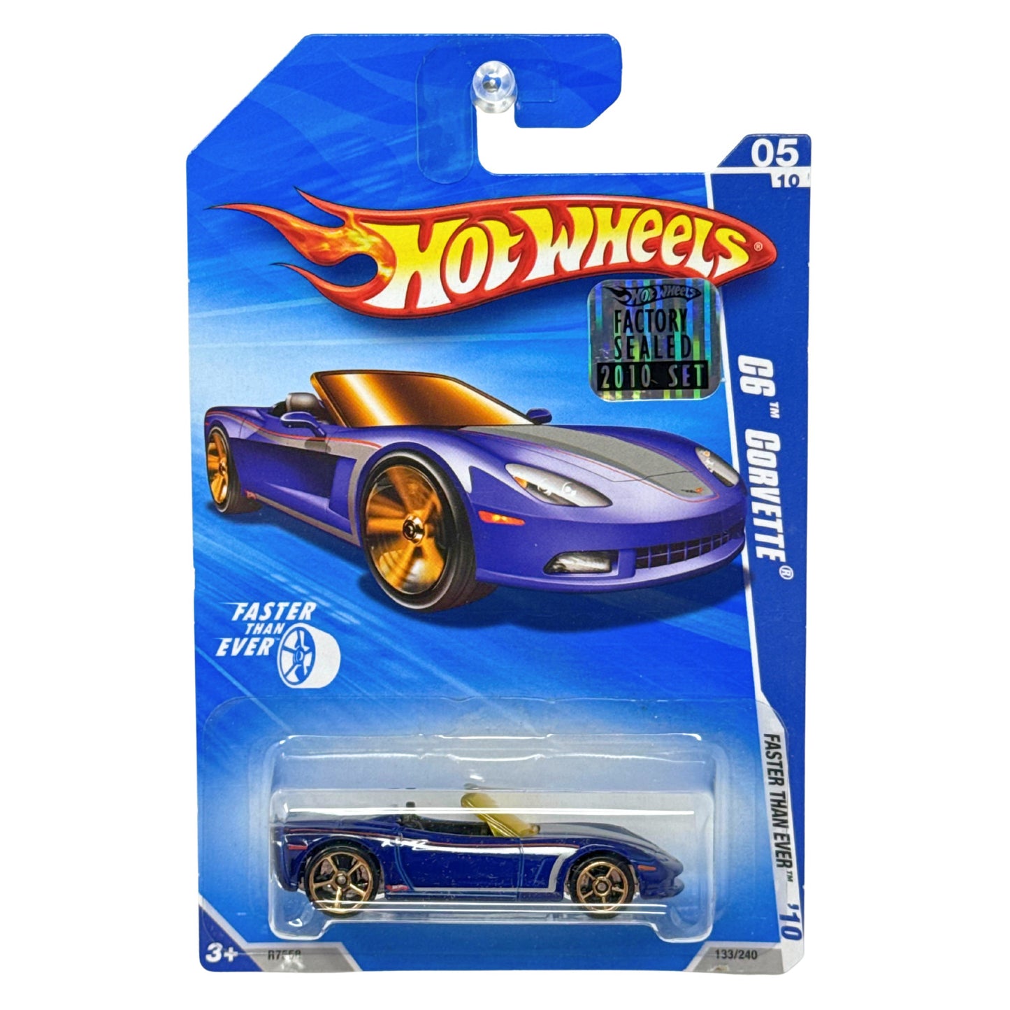 Hot Wheels Faster Than Ever Chevrolet C6 Corvette 1:64 Diecast Factory Sealed