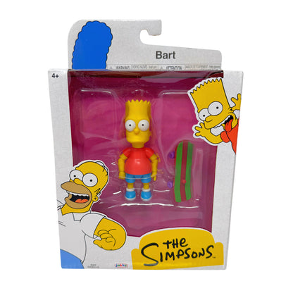 Jakks Pacific The Simpsons Bart with Skateboard Action Figure