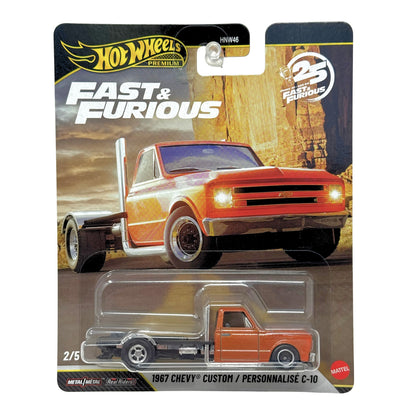 Hot Wheels Premium Fast & Furious 1967 Chevy C-10 Custom 1:64 Diecast