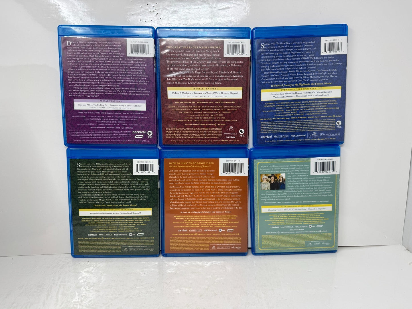 Downton Abbey Complete Series (Blu-ray) Historical Drama TV Show