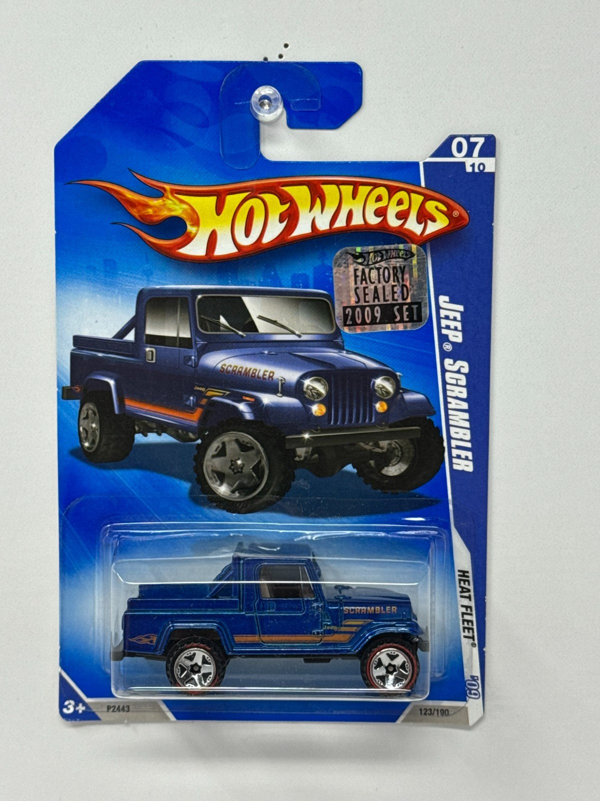 Hot Wheels Heat Fleet Jeep Scrambler Redline 1:64 Diecast Factory Sealed