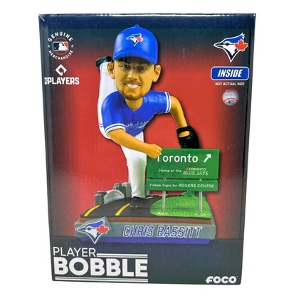 FOCO MLB Toronto Blue Jays Chris Bassitt "Next Stop Toronto" Bobblehead