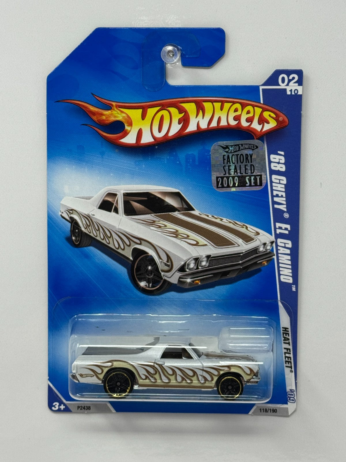 Hot Wheels Heat Fleet 1968 Chevy El Camino 1:64 Diecast Factory Sealed