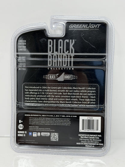 Greenlight Black Bandit 1987 Pontiac Firebird CHASE 1:64 Diecast Green Machine