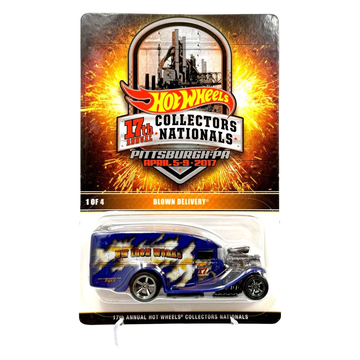 Hot Wheels 2017 17th Collectors Nationals Blown Delivery 1:64 Diecast 2414/2800