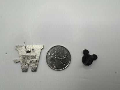 DLR Disney W for Wendy Alphabet Hidden Mickey Trading Pin DC1S15