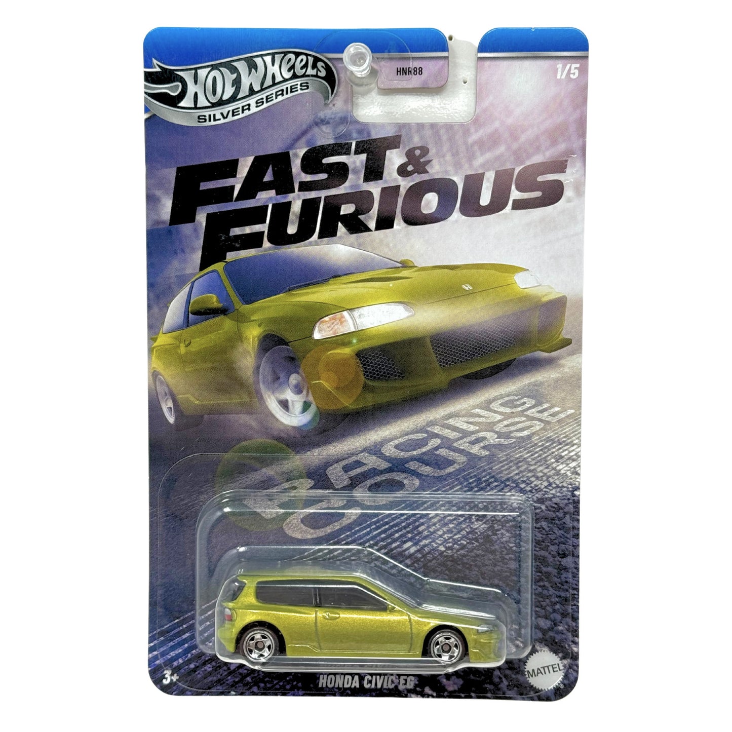 Hot Wheels Silver Series Fast & Furious Honda Civic EG 1:64 Diecast