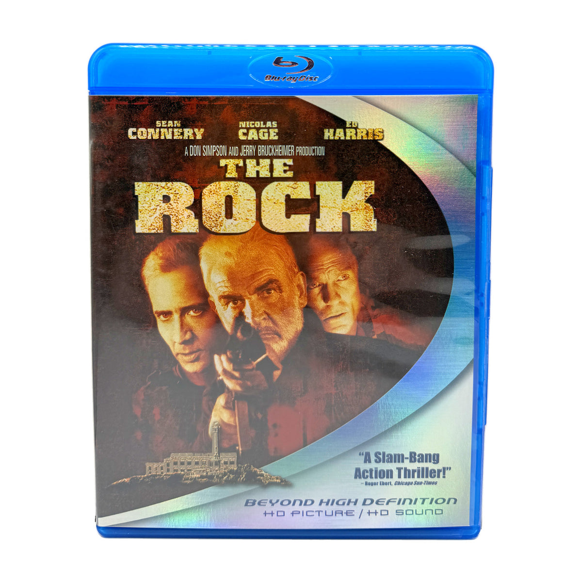 The Rock (Blu-ray) Sean Connery Nicolas Cage Ed Harris Action Thriller