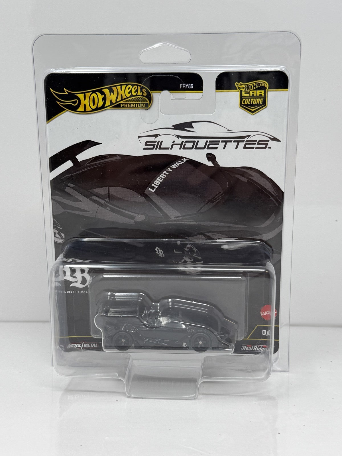 Hot Wheels Premium Silhouettes LB-Works McLaren 720S CHASE 0/5 1:64 Diecast