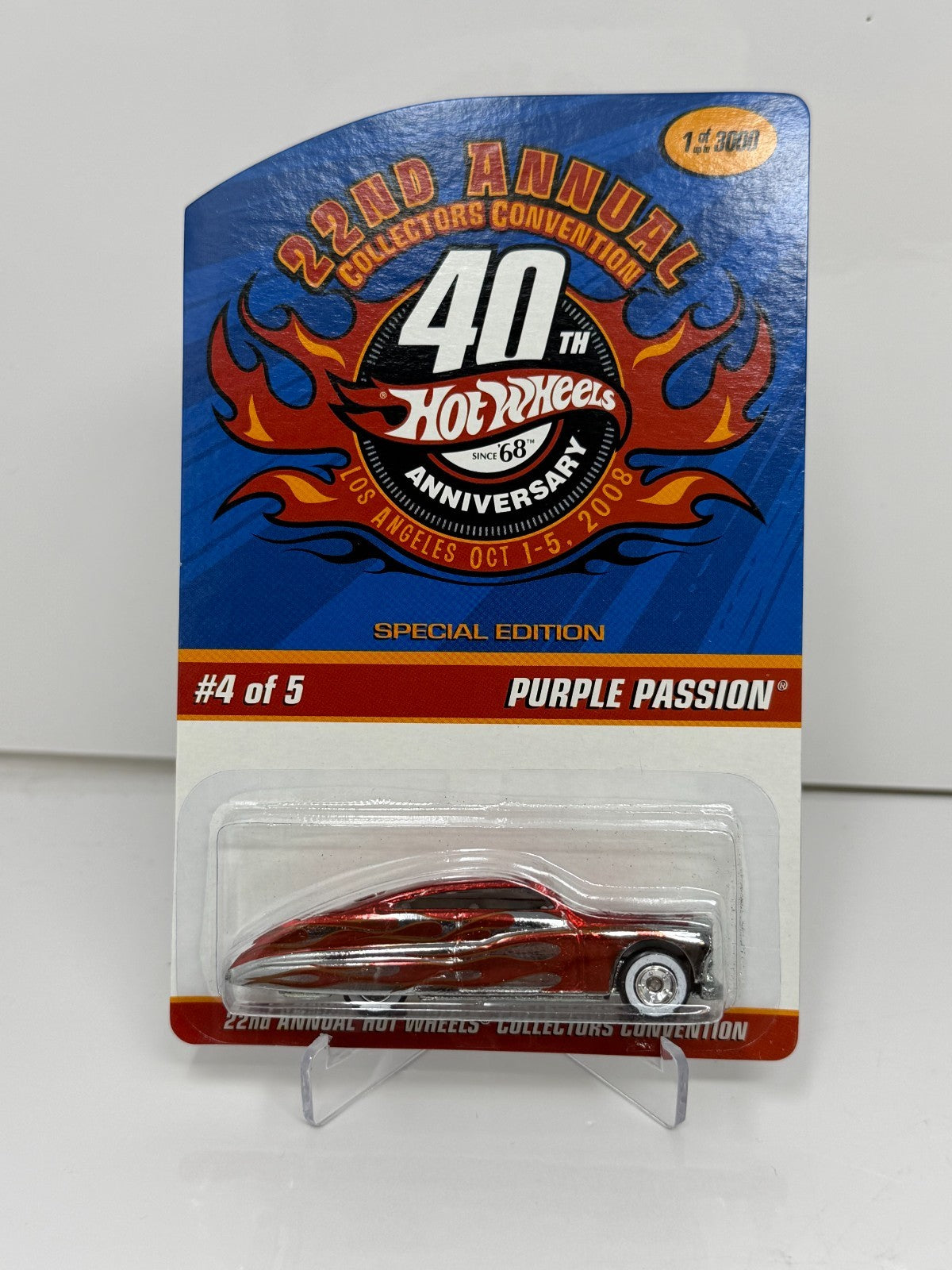 Hot Wheels 2008 22nd Annual Collectors Convention Purple Passion 1:64 Diecast
