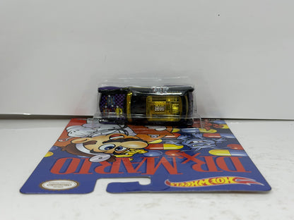 Hot Wheels Dr. Mario 8 Crate Delivery 1:64 Diecast Real Riders
