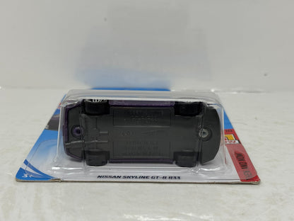 Hot Wheels Then and Now Nissan Skyline GT-R R33 1:64 Diecast Purple