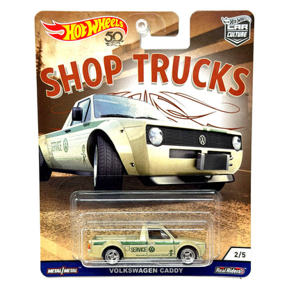 Hot Wheels Shop Trucks Volkswagen Caddy 1:64 Diecast Real Riders