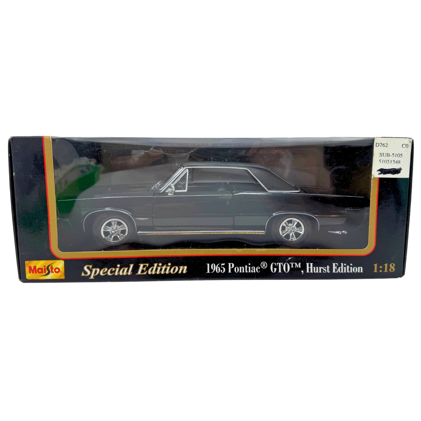 Maisto 1965 Pontiac GTO Hurst Edition Special Edition 1:18 Diecast
