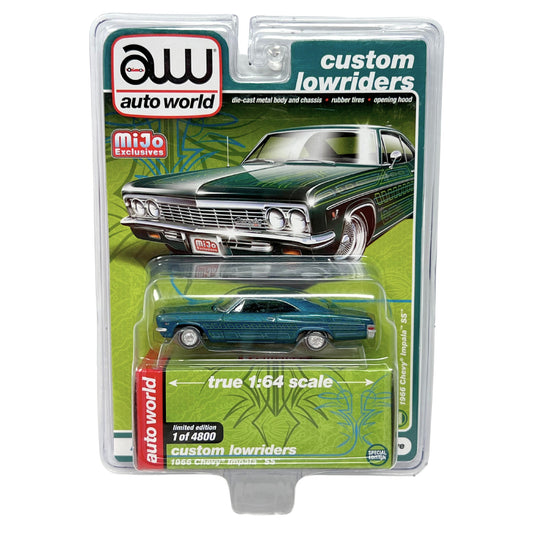 Auto World Mijo Custom Lowriders 1966 Chevy Impala SS 1:64 Diecast