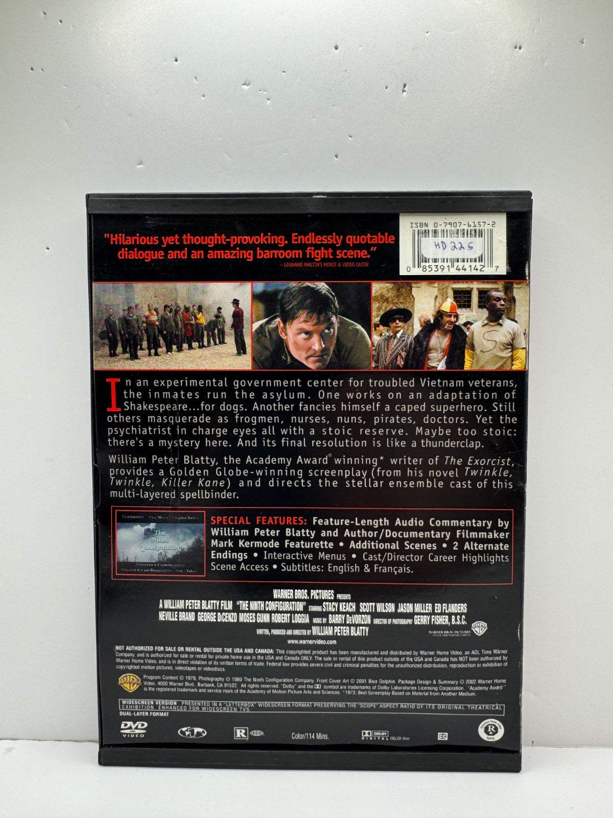 The Ninth Configuration (DVD) Stacy Keach Thriller