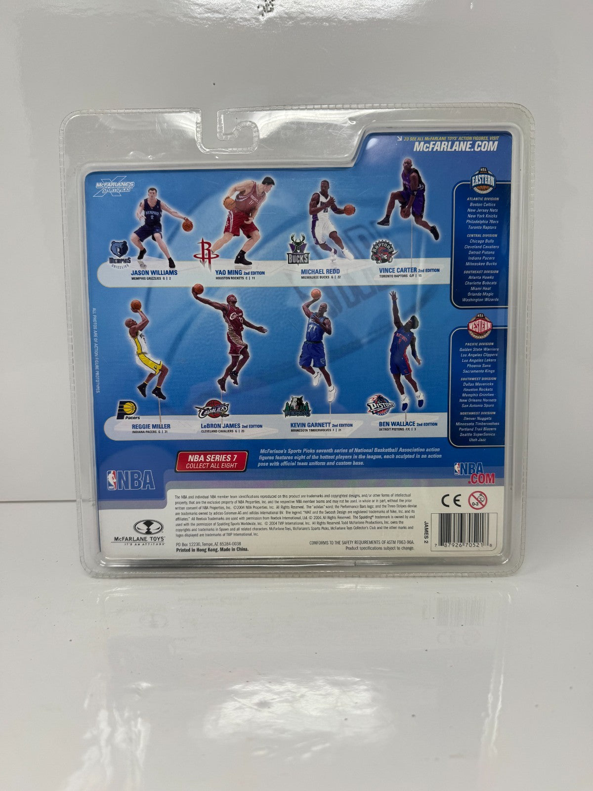 McFarlane NBA Lebron James Cleveland Cavaliers Series 7 Variant Figure