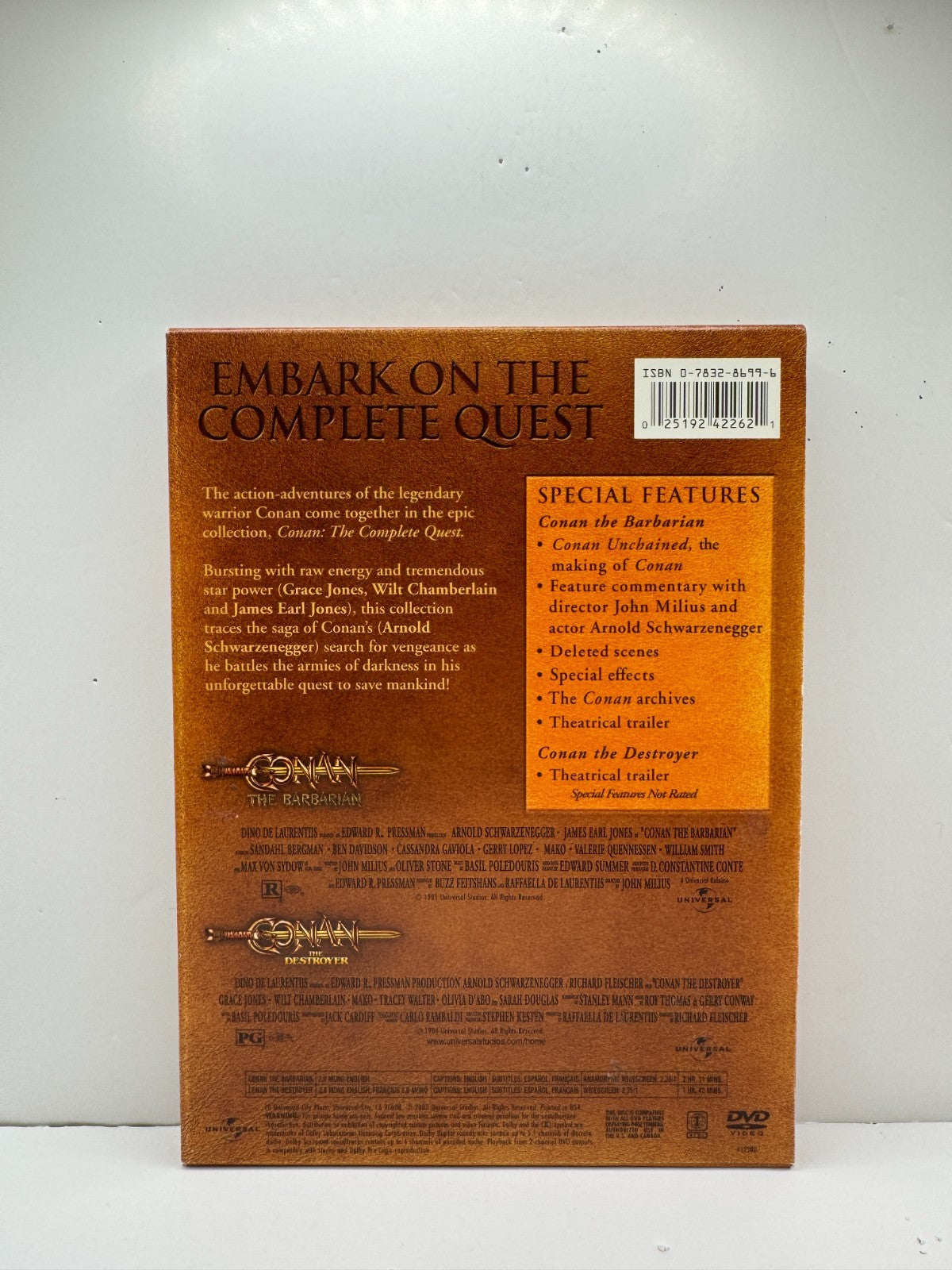 Conan The Complete Quest (DVD) Conan Fantasy